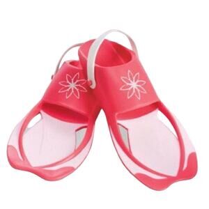 American Girl Lea Doll Flippers Swim Fins Beach Set Pool Accessories Pink New